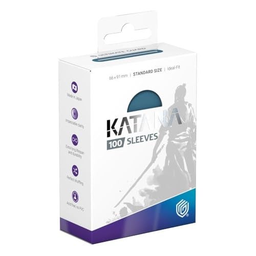 Ultimate Guard Katana Card Sleeves  100 Standard Size TCG Sleeves  66 x 91mm  Mountain Haze Back  Tournament Sleeves  No PVC & Acid-Free  High Clarity - Image 3